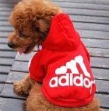 Freefisher Hundemantel Adidog Style (ROT, S) Freefisher Hundemantel Adidog Style (ROT, S)